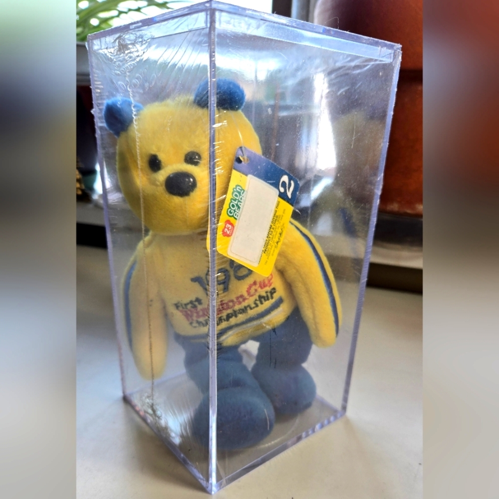 Gold'n Bears - Rare Collectible Dale Earnhardt Bear Plush